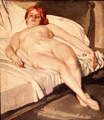 Reclining Nude by Harry Bloomfield