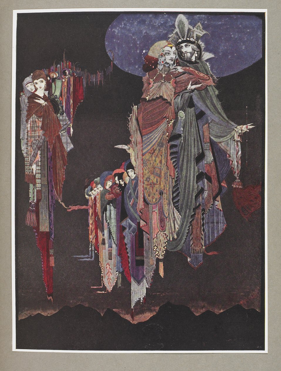 Monas and Una by Harry Clarke