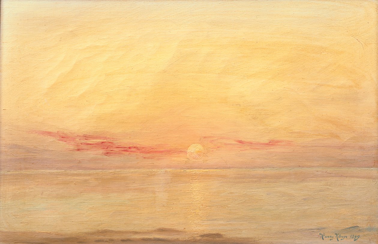 Sunset, Skagen by Harry Kluge
