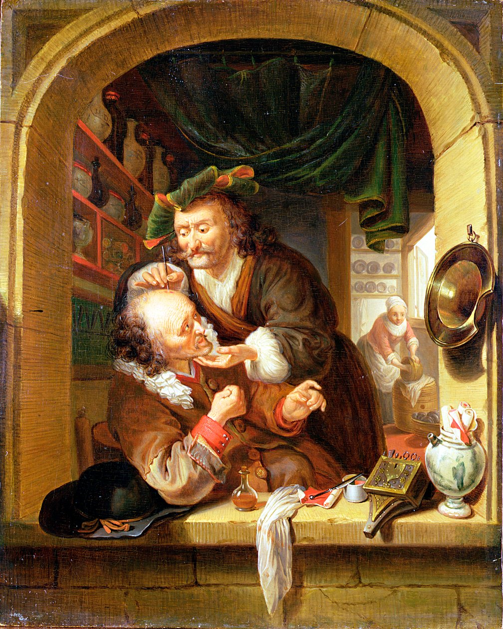 The Barber Surgeon by Heiman Dullaert