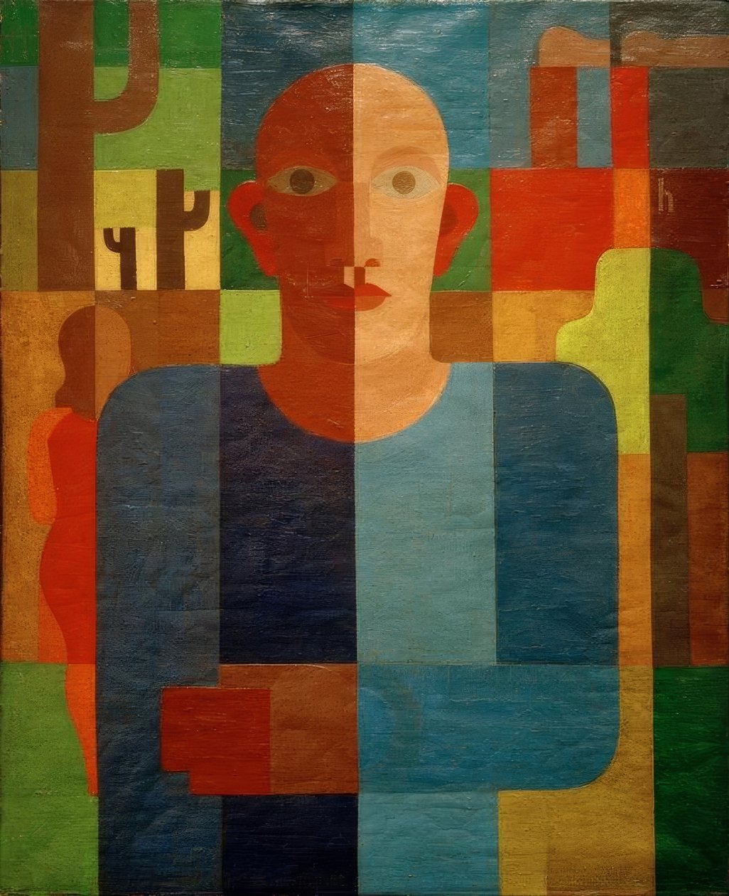 Worker by Heinrich Hoerle