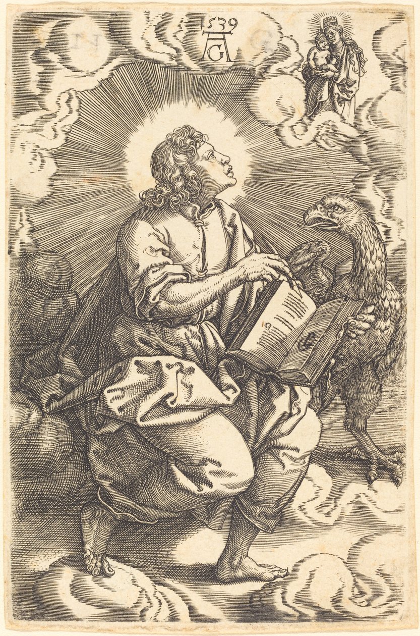 John by Heinrich Aldegrever