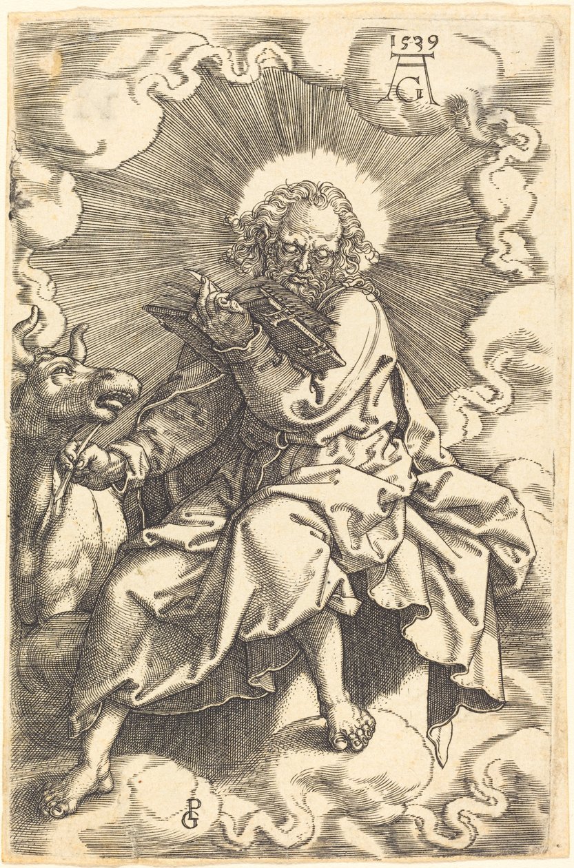 Luke by Heinrich Aldegrever