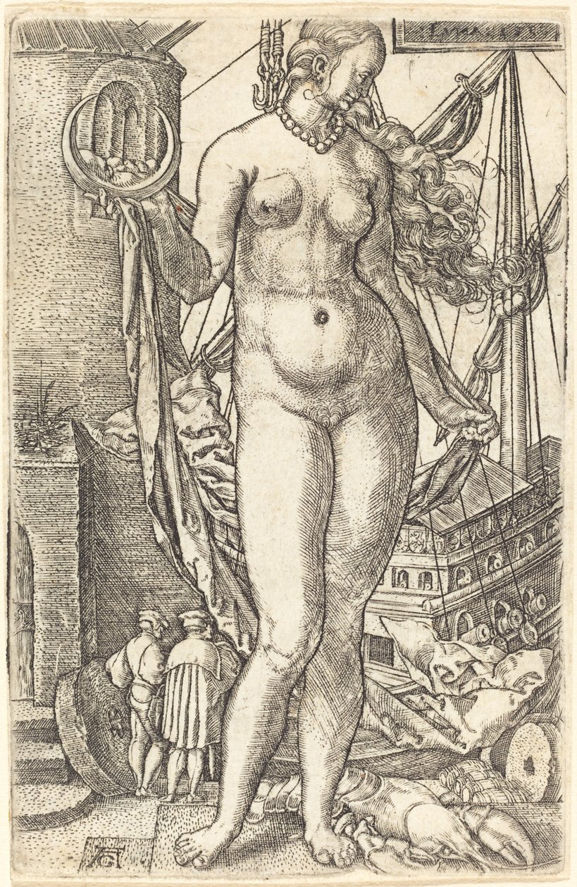 Moon by Heinrich Aldegrever