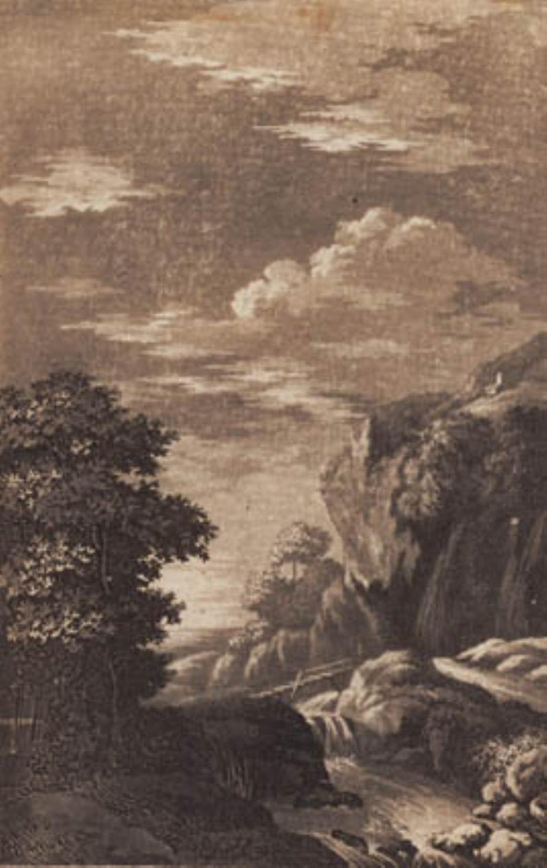 Mountain Landscape by Heinrich Grosch