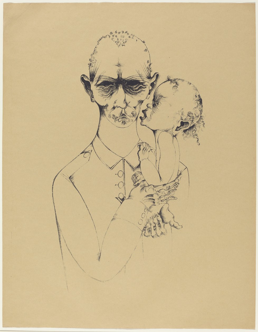 The Father by Heinrich Hoerle