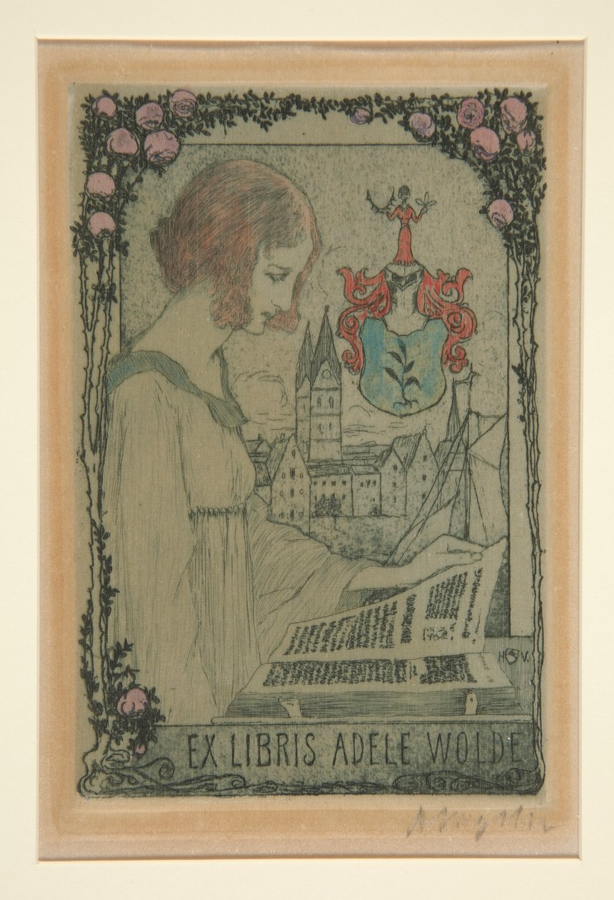 Bookplates by Heinrich Vogeler