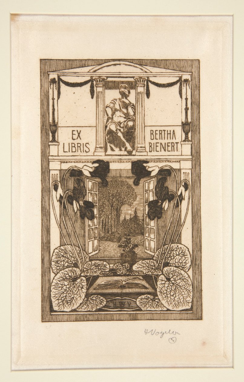 Bookplates by Heinrich Vogeler