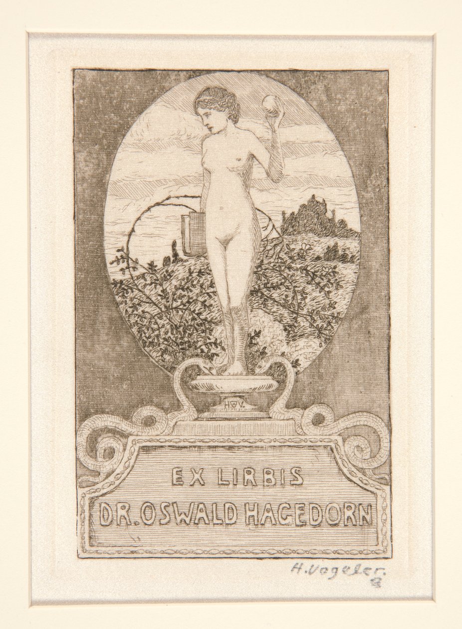 Bookplates by Heinrich Vogeler