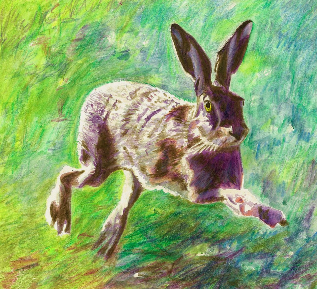 Joyful Hare by Helen White