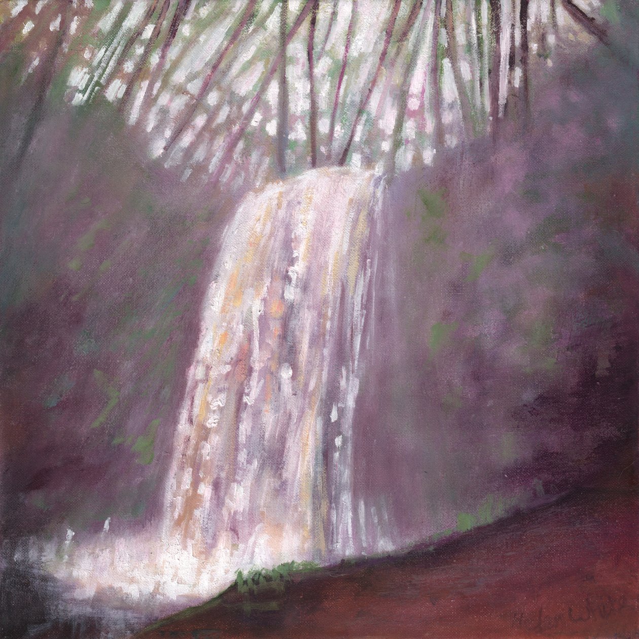 Waterfall IV, 2016 by Helen White
