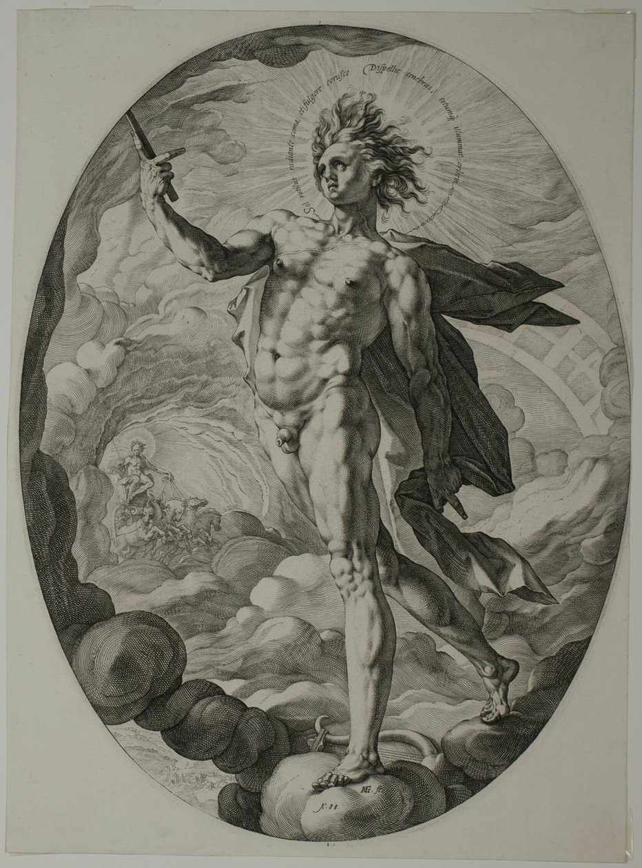 Apollo by Hendrick Goltzius
