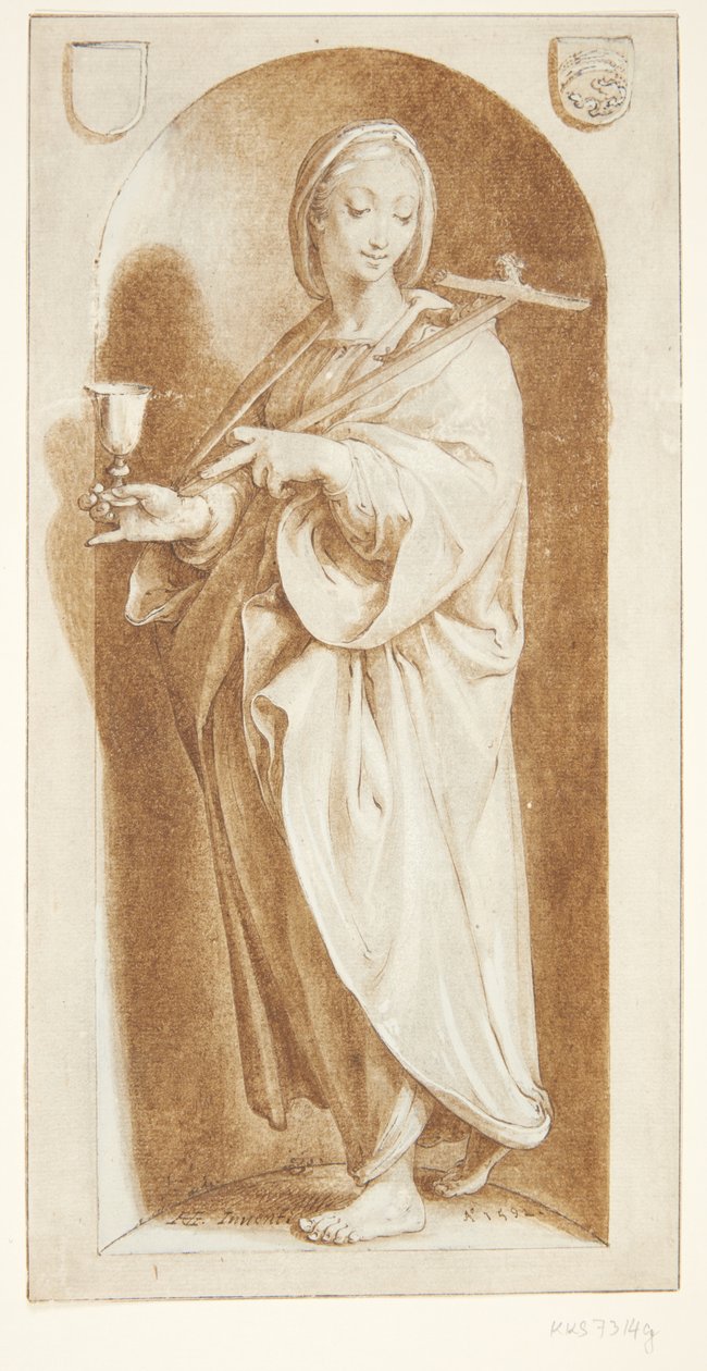 Faith by Hendrick Goltzius