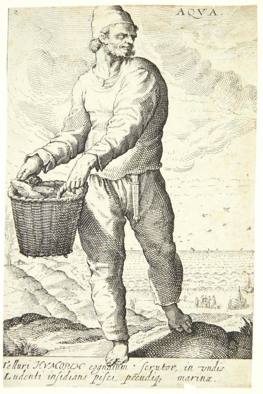 Water by Hendrick Goltzius
