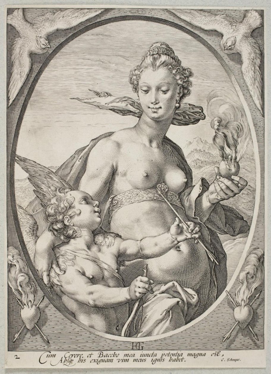 Venus by Hendrick Goltzius