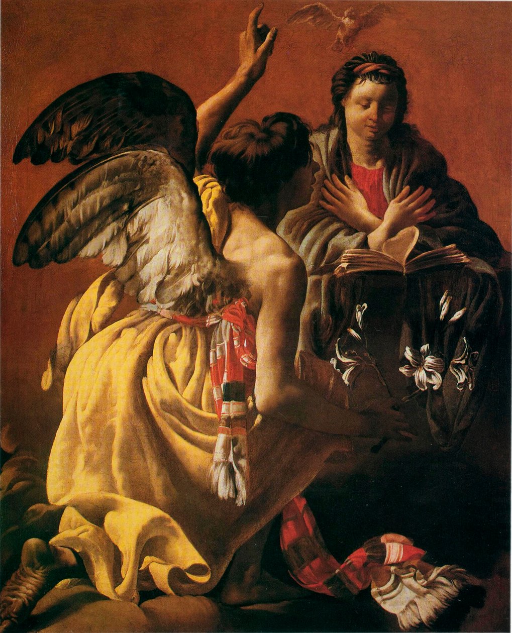 Annunciation by Hendrick ter Brugghen