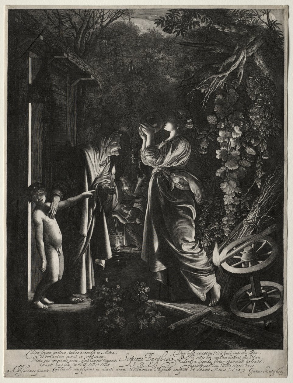 The Mocking of Ceres by Hendrik Goudt