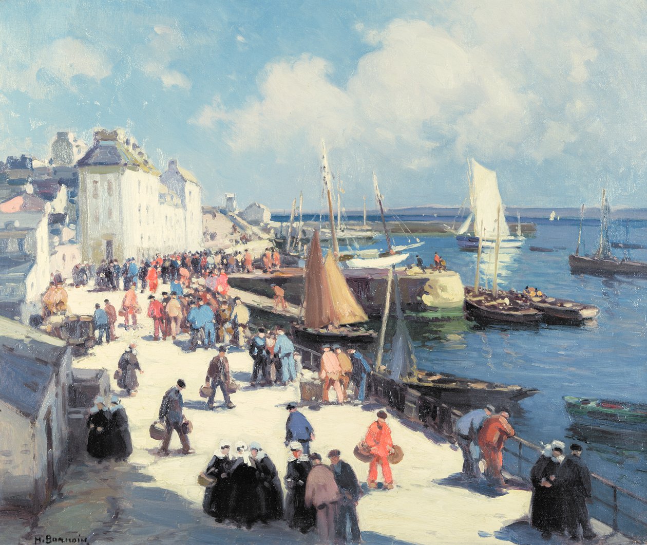 Douarnenez by Henri Alphonse Barnoin