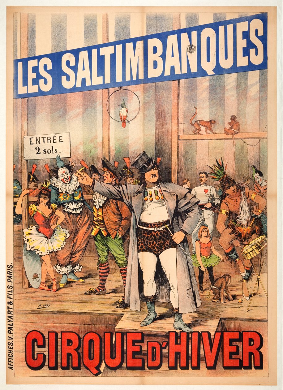 The Acrobats by Henri Gray
