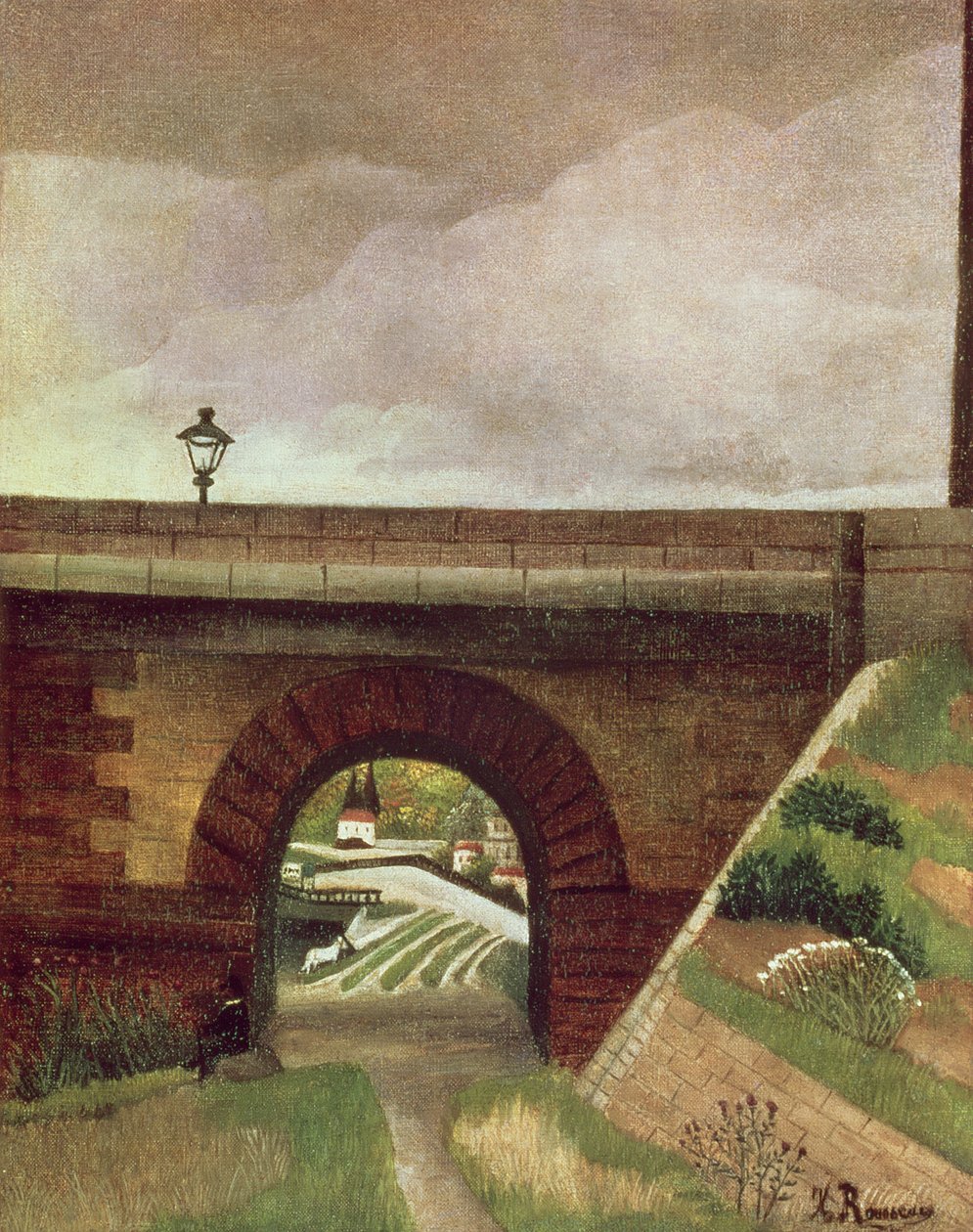 Sevres Bridge by Henri Rousseau