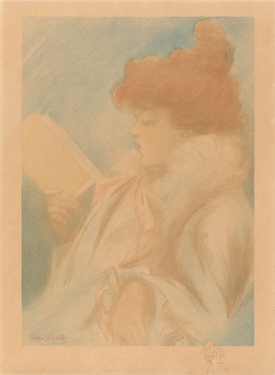 Reading Woman by Henri Boutet