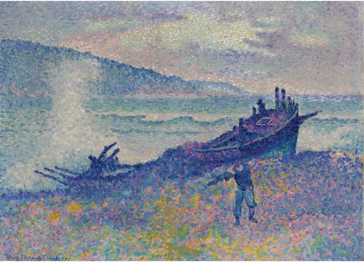 Shipwreck, 1899 by Henri Edmond Cross