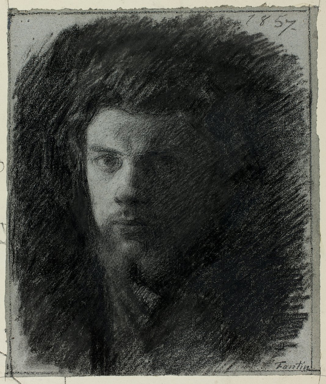 Self-Portrait by Ignace Henri Jean Fantin Latour