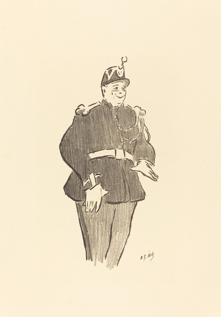 Gendarme by Henri Gabriel Ibels