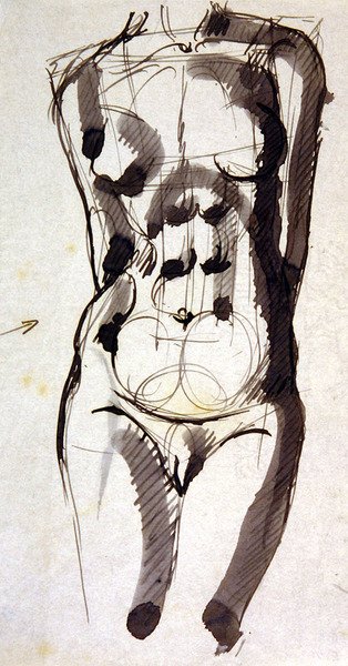 Female Torso by Henri Gaudier Brzeska