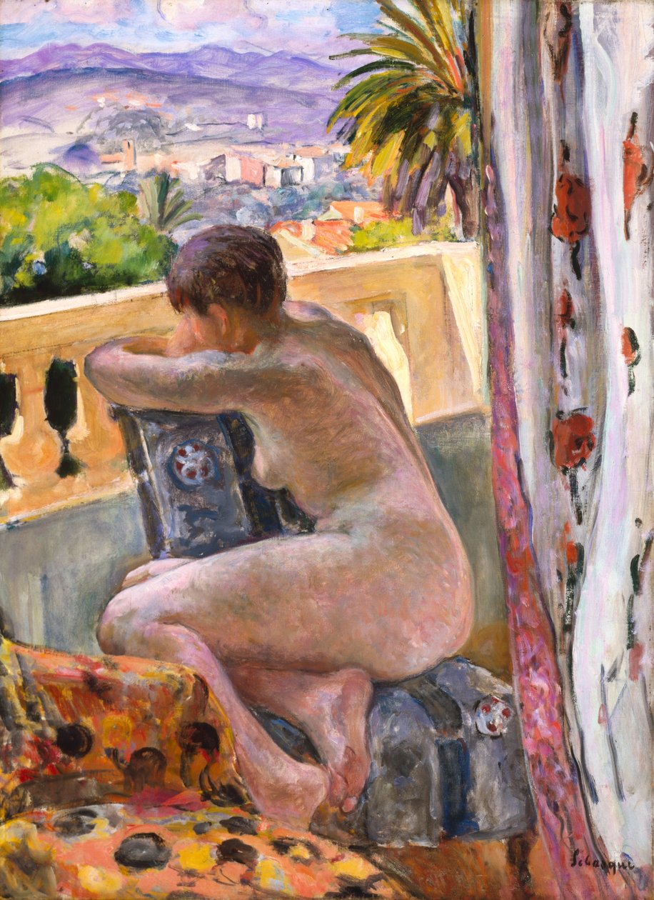 Nude At The Window by Henri Lebasque