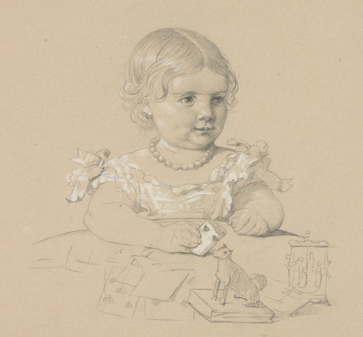 Portrait of a Child by Henri Lehmann