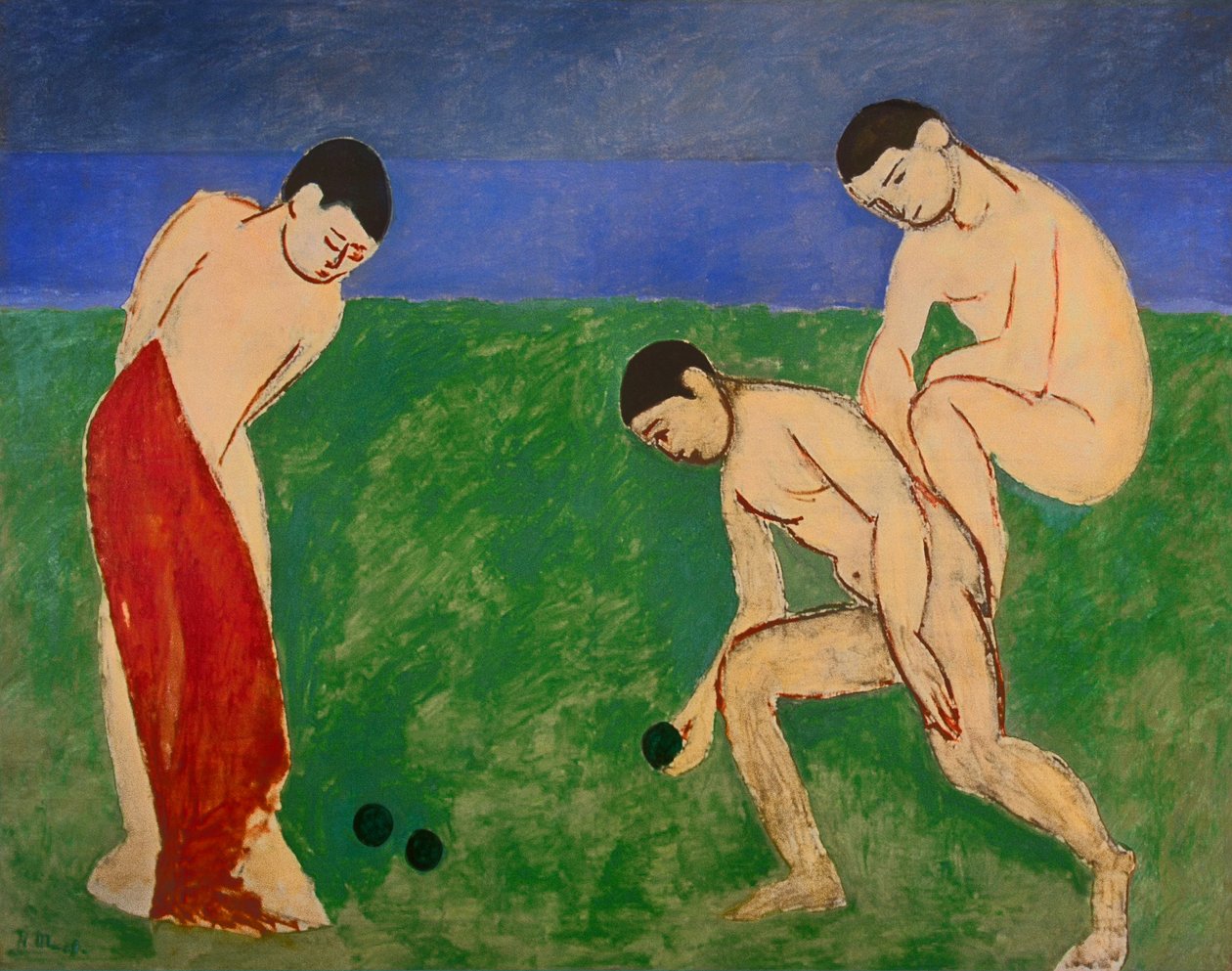 Game of Bowls by Henri Matisse