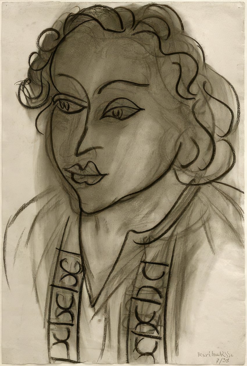 Head of a Woman by Henri Matisse