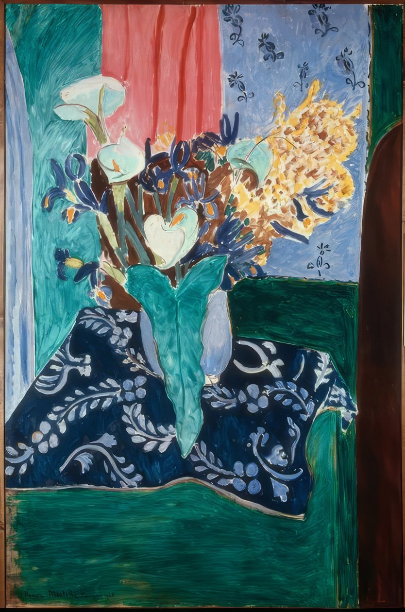 The Arums by Henri Matisse