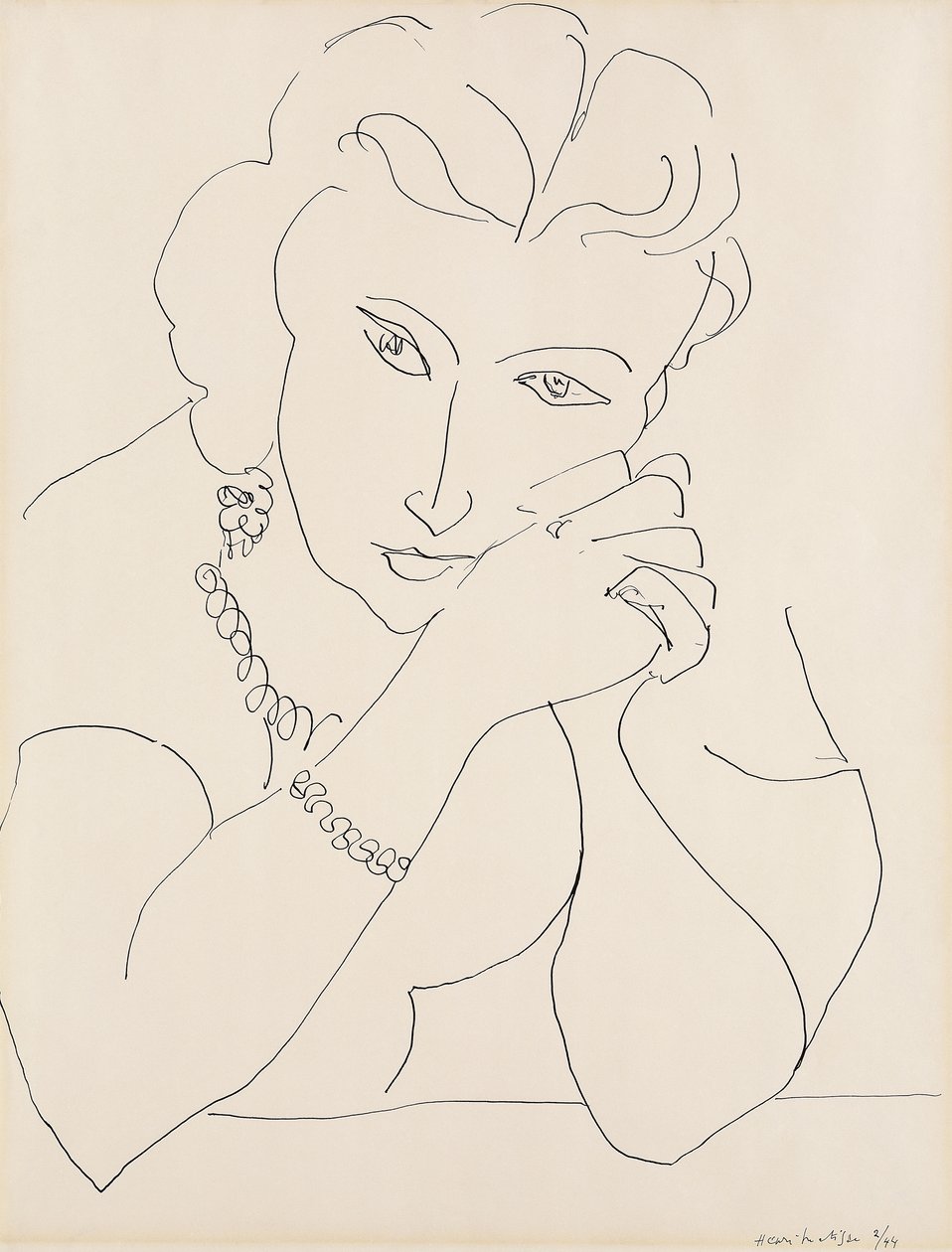 Portrait of a Woman by Henri Matisse