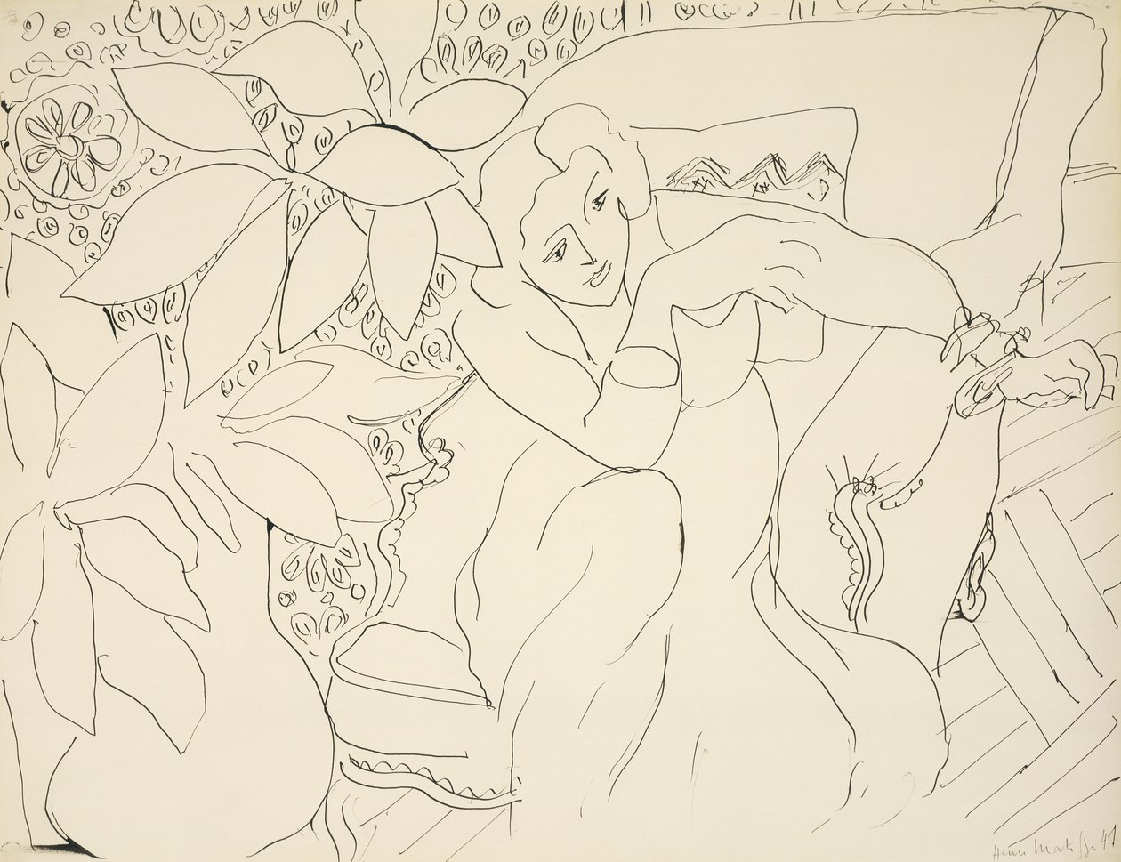 Seated Woman by Henri Matisse