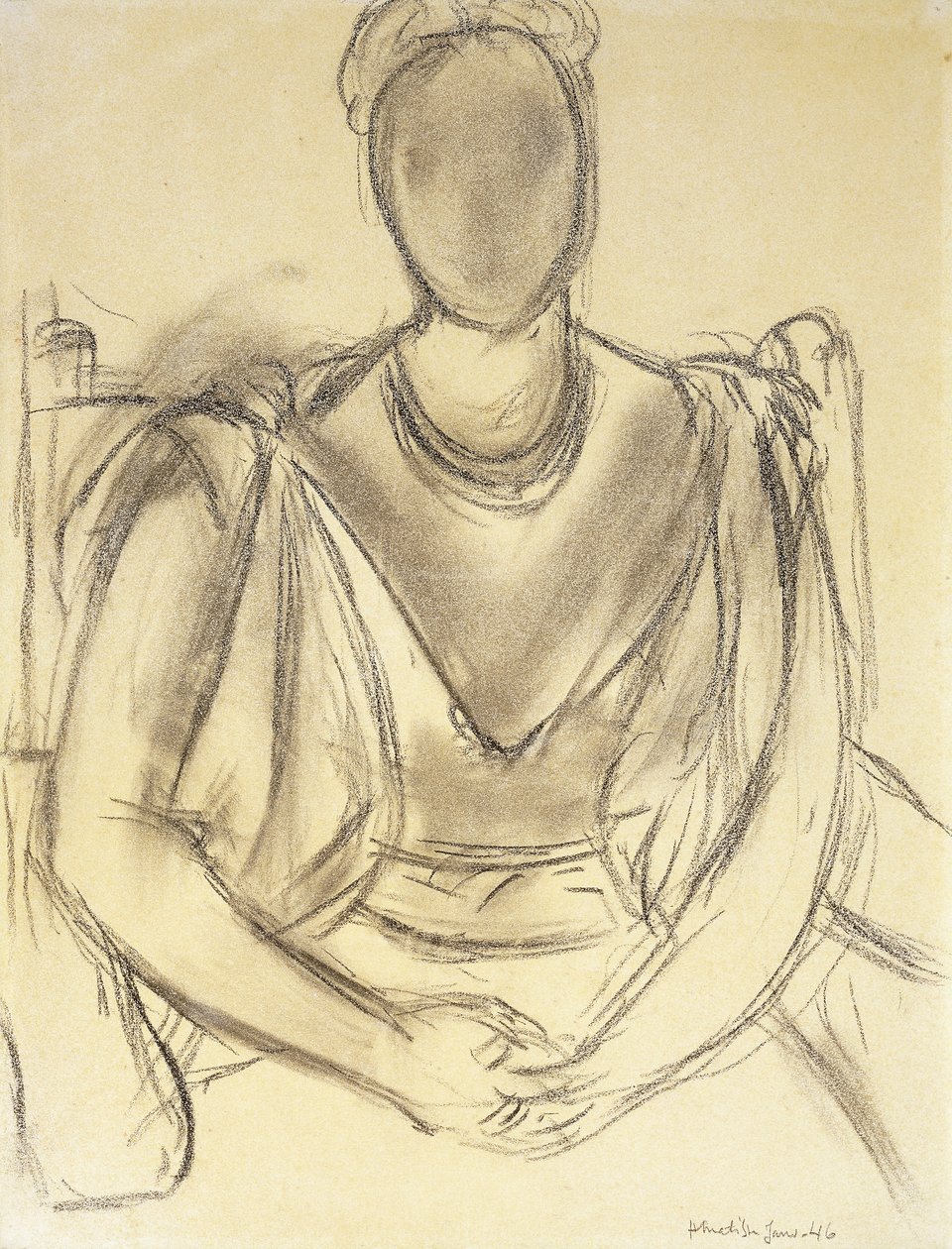 Sitting Woman by Henri Matisse