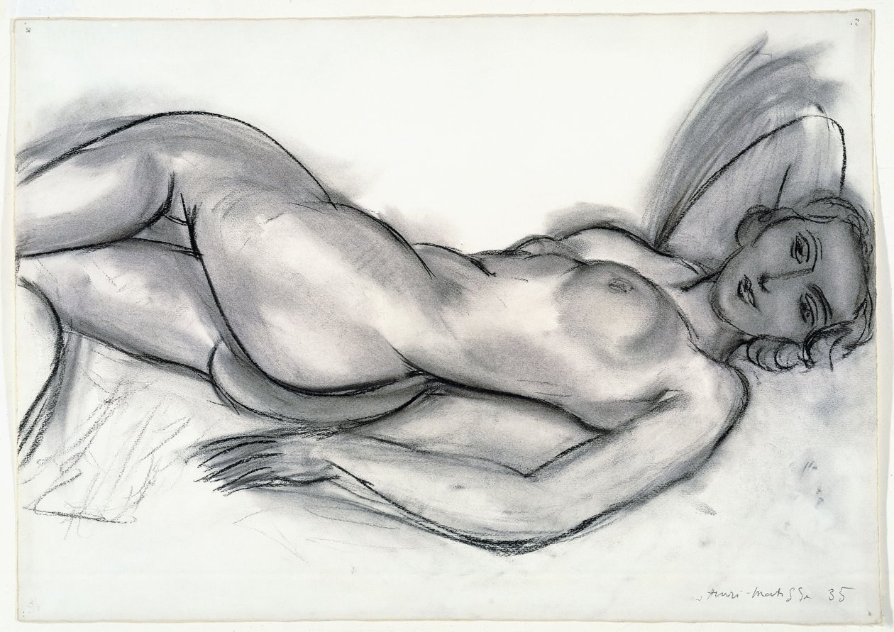 Study for Pink Nude by Henri Matisse