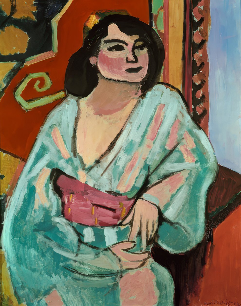 The Algerian Woman by Henri Matisse