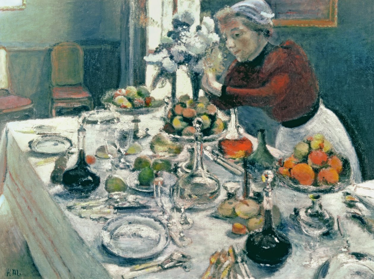 The Dinner Table by Henri Matisse