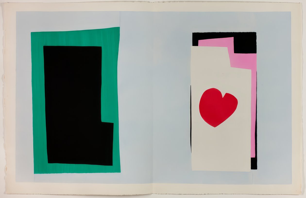 The Heart, from Jazz by Henri Matisse