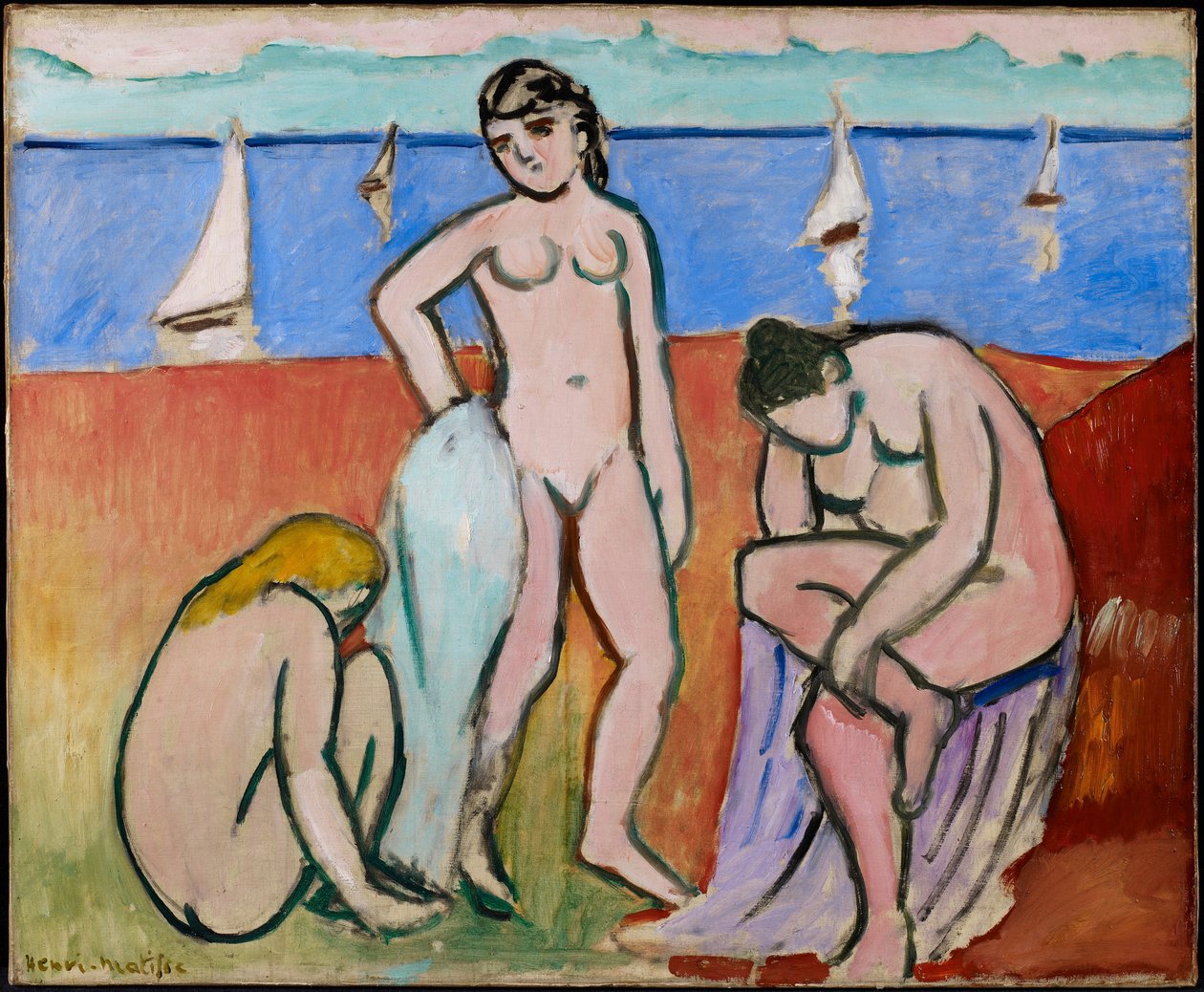 Three Bathers by Henri Matisse