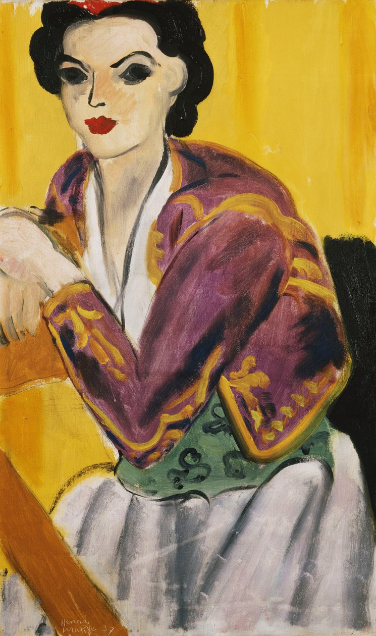 Violet Bolero 1937 by Henri Matisse