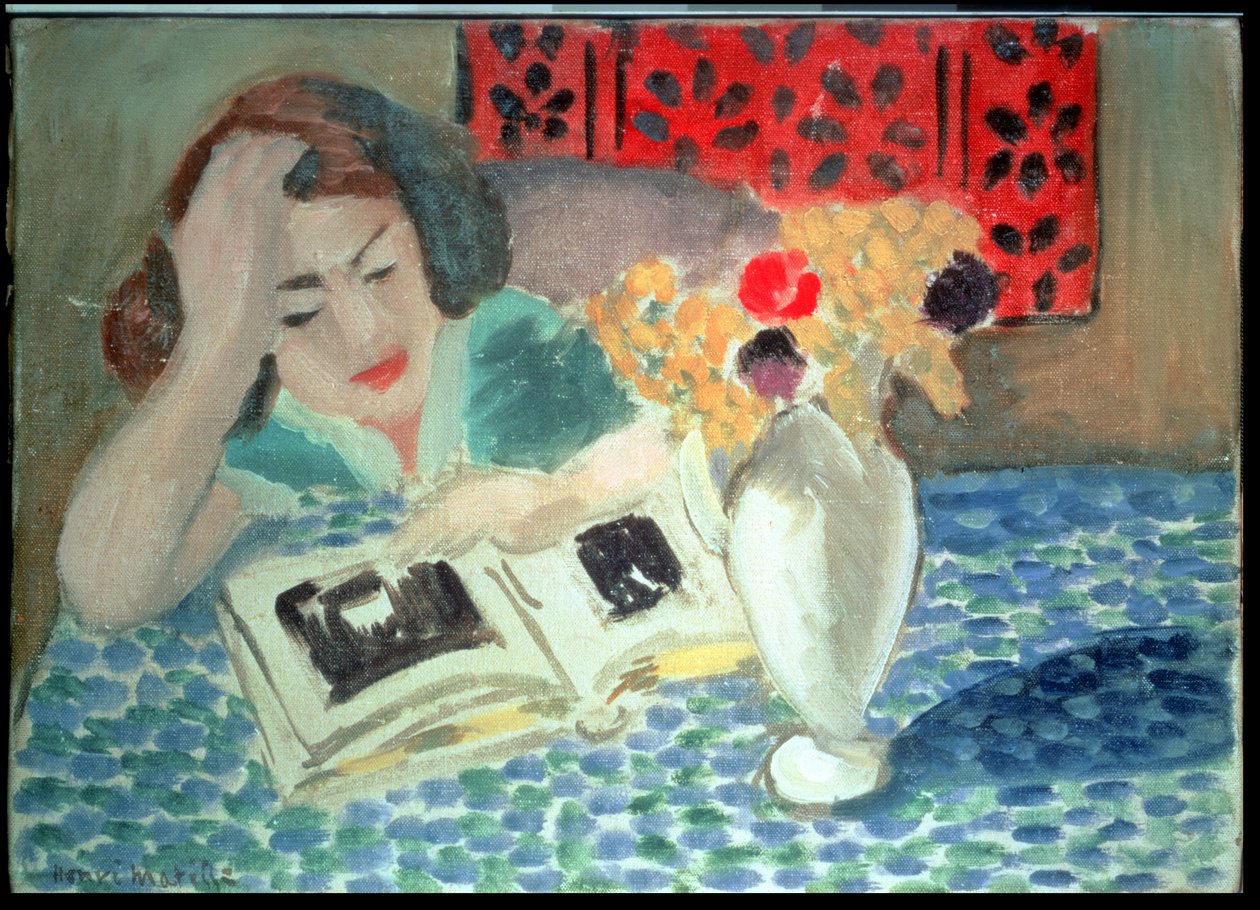 Woman Reading by Henri Matisse
