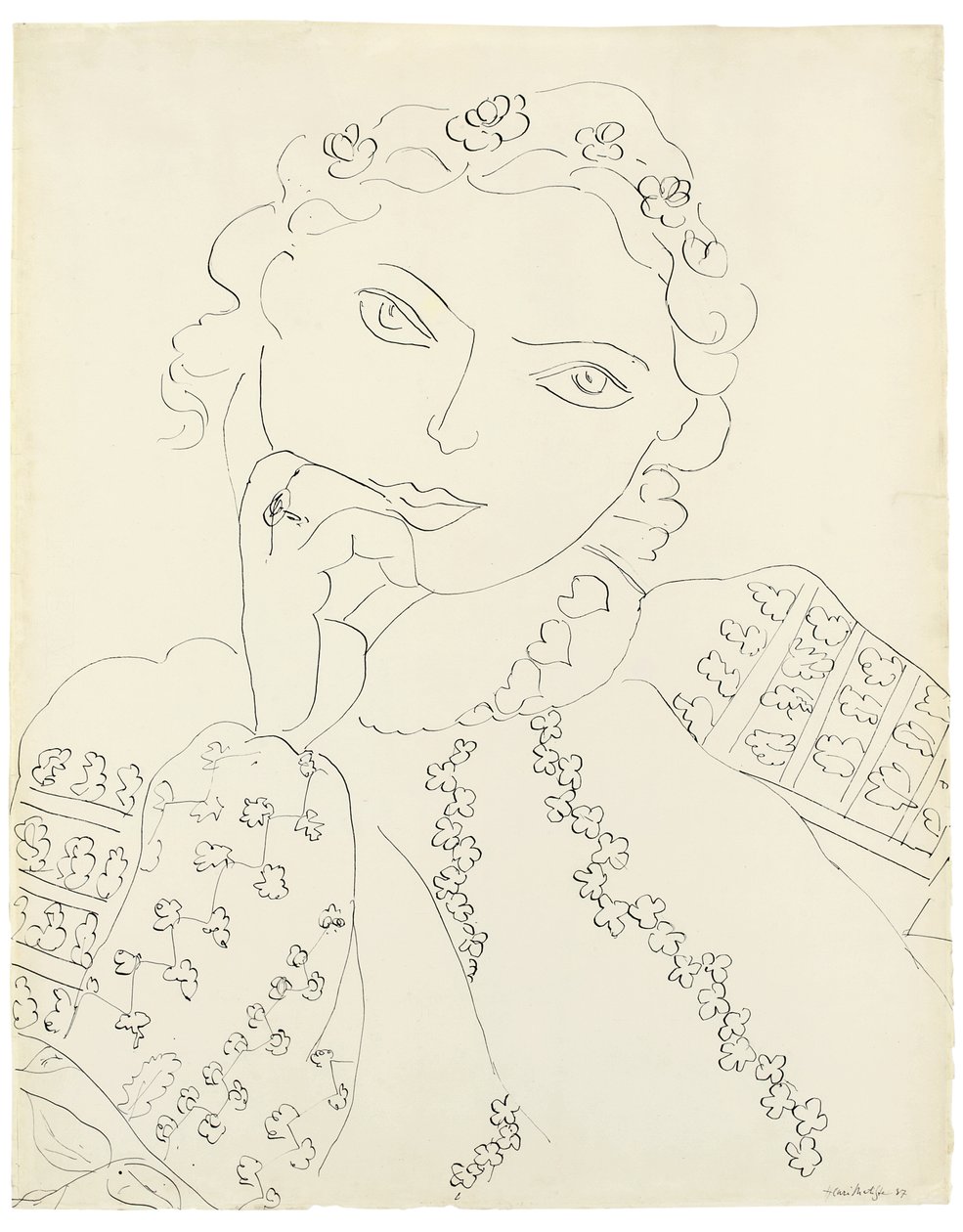 Young Girl by Henri Matisse