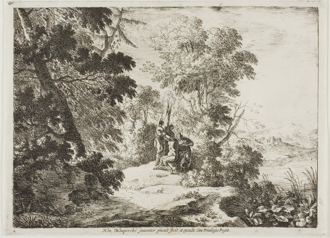 Flaying of Marsyas by Henri Mauperche