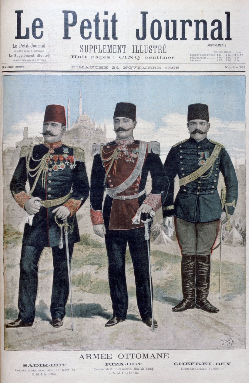 Ottoman army by Henri Meyer