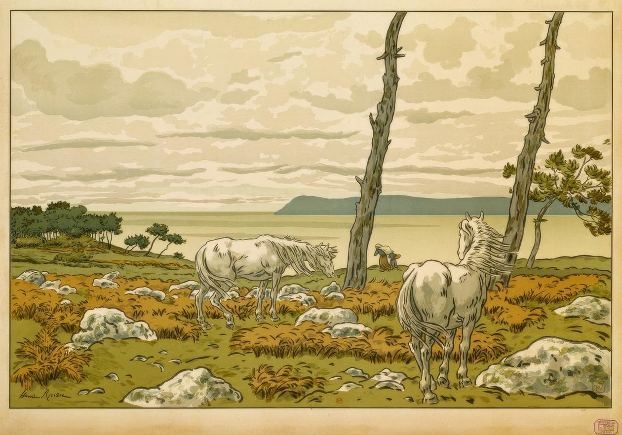 The Bay by Henri Rivière