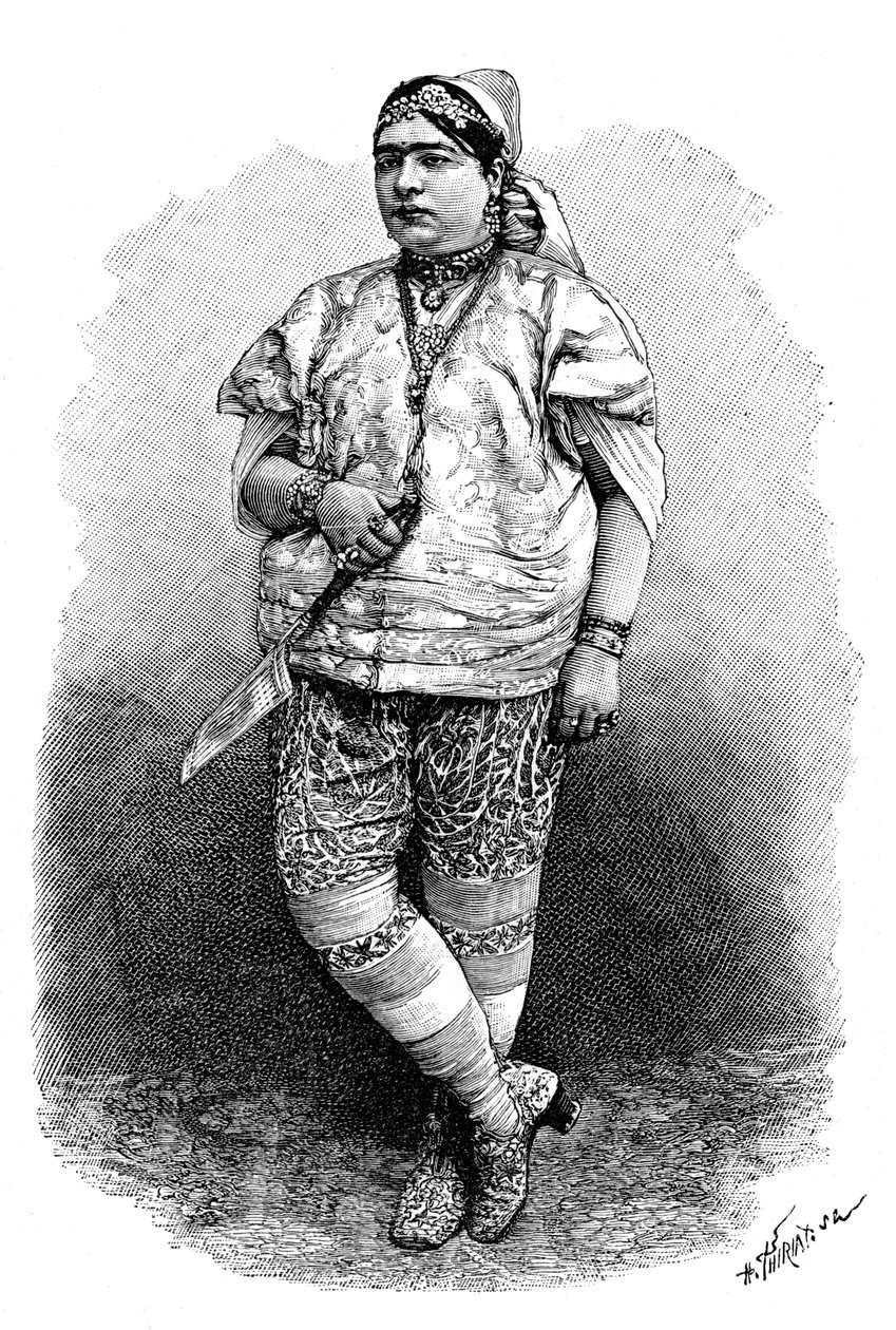 Tunisian Jewess by Henri Thiriat