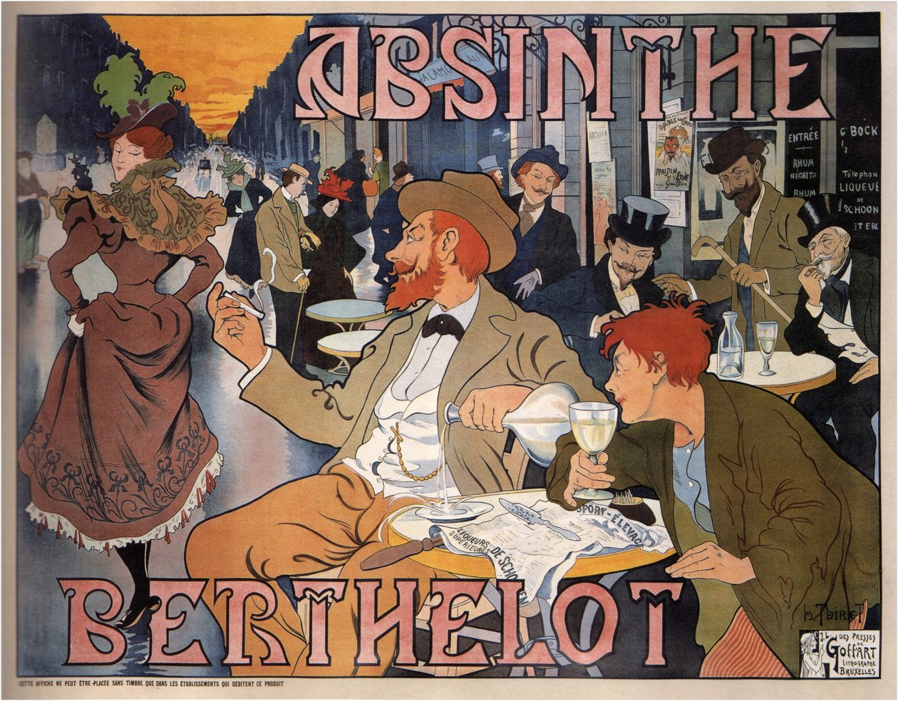 Absinthe Berthelot by Henri Thiriet